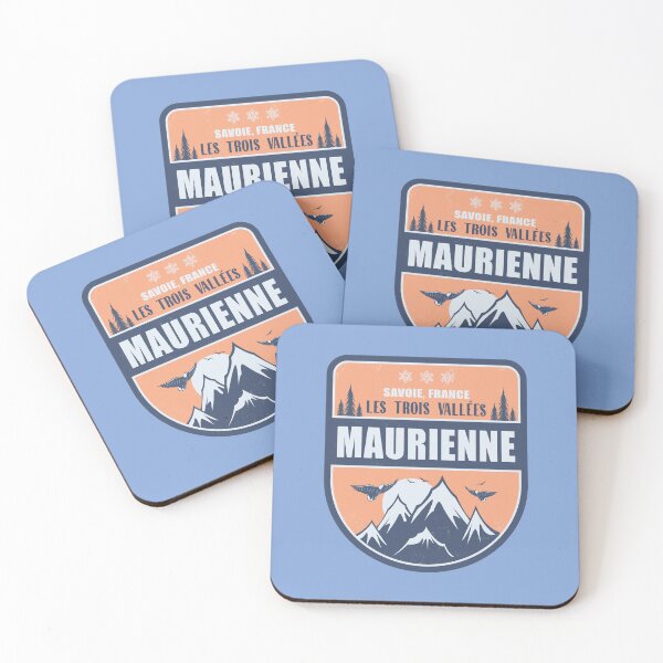 Item preview, Maurienne France Vintage Winter Skiing Design designed and sold by CynthiaGraphics.