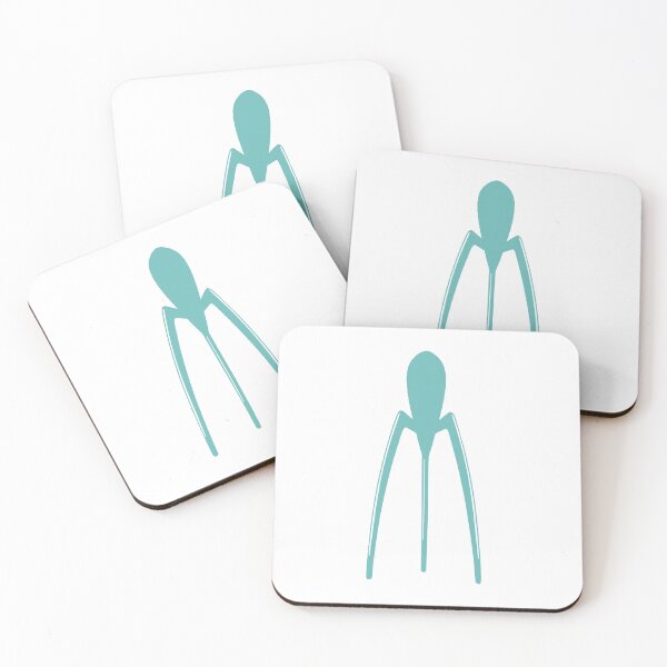Aperçu de l'œuvre Philippe Starck Juicy Salif en silhouette turquoise - Conception de produits créée et vendue par SLGA-Designs.