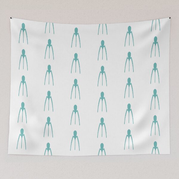 Aperçu de l'œuvre Philippe Starck Juicy Salif en silhouette turquoise - Conception de produits créée et vendue par SLGA-Designs.
