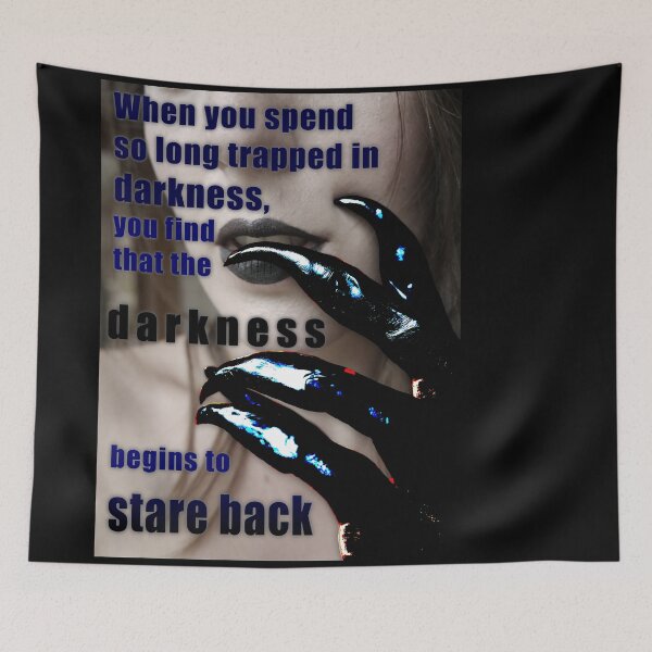 Item preview, When the darkness stares back designed and sold by drawnexplore.