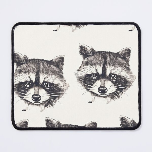 Item preview, Tiled Racoon Pattern designed and sold by dcrc.