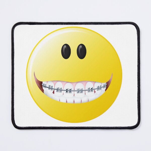 Item preview, Braces Smiley Face designed and sold by mistersmileyfac.
