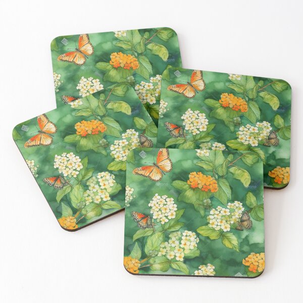 Item preview, lantana flowers designed and sold by elegantpaterns.