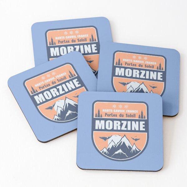 Item preview, Morzine France Vintage Winter Skiing Design designed and sold by CynthiaGraphics.