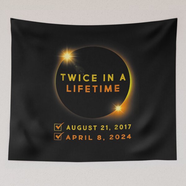 Item preview, Solar Eclipse Shirt Twice in Lifetime 2024 - Solar Eclipse designed and sold by AlfredPrantl.