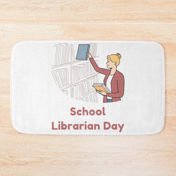 Item preview, School Librarian Day designed and sold by Simo0455.