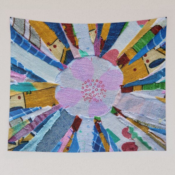 Item preview, Fabric collage designed and sold by MarieClaude1954.