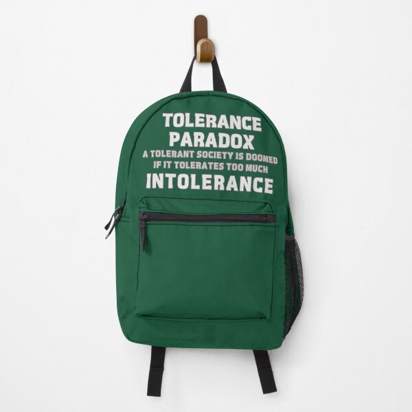 Item preview, Tolerance Paradox - Be Careful What You Tolerate designed and sold by Fanarchist.