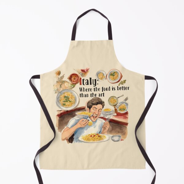 Item preview, Italy: Where the Food Is Better Than the Art designed and sold by @ndrys.