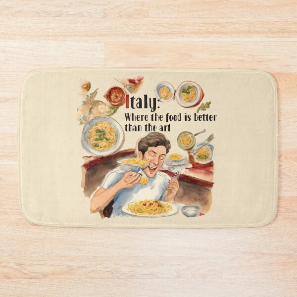 Item preview, Italy: Where the Food Is Better Than the Art designed and sold by @ndrys.