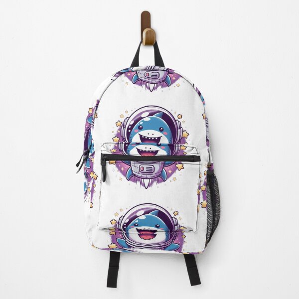 Item preview, "Happy Shark Astronaut: Swimming Among the Stars" designed and sold by Pearlsiwa.