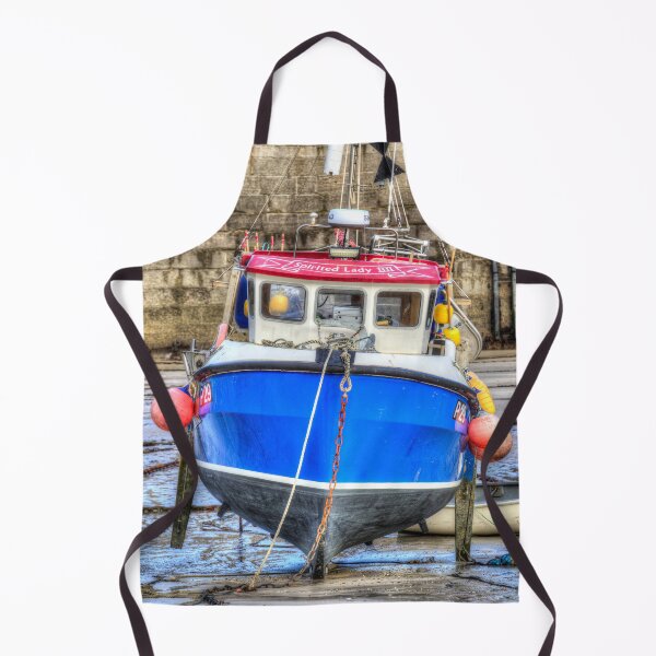 Item preview, Fishing Boat Newquay Harbour designed and sold by Londonimages.