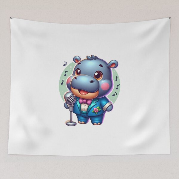Item preview, Hippo's Melody designed and sold by TinyTailsGalery.
