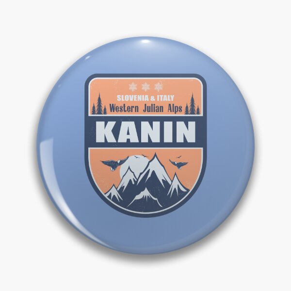 Item preview, Kanin Julian Alps Vintage Winter Skiing Design designed and sold by CynthiaGraphics.