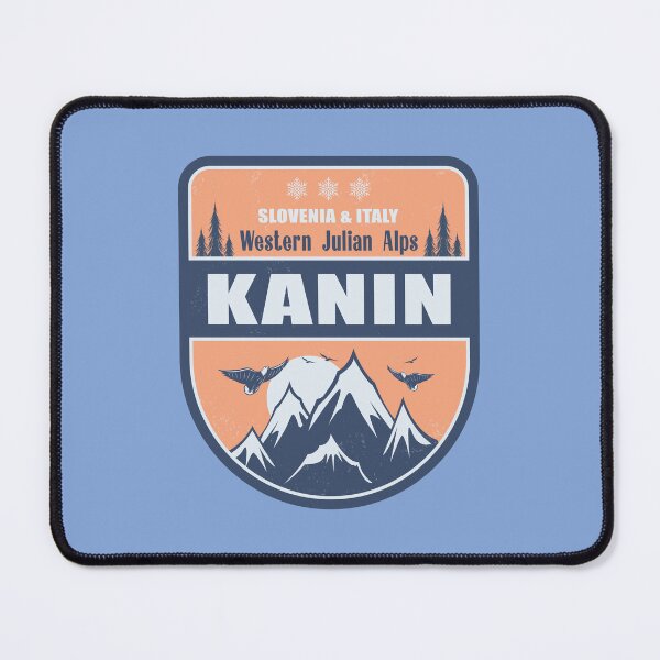Item preview, Kanin Julian Alps Vintage Winter Skiing Design designed and sold by CynthiaGraphics.