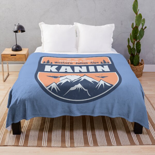 Item preview, Kanin Julian Alps Vintage Winter Skiing Design designed and sold by CynthiaGraphics.