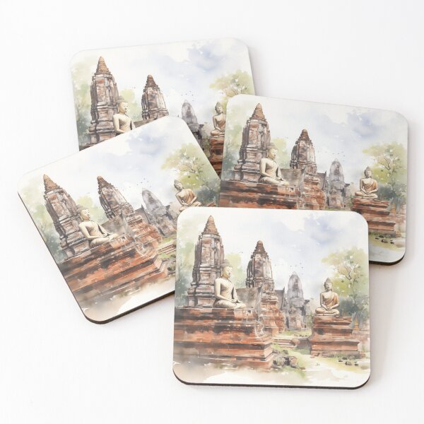 Item preview, Buddha temple designed and sold by DigiArtbyKeith.