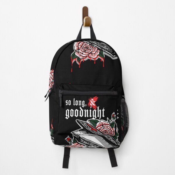 Item preview, So Long and Goodnight Emo Coffin and Roses designed and sold by BritsBazaar.