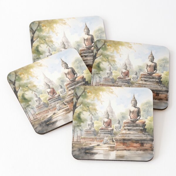 Item preview, Buddha temple designed and sold by DigiArtbyKeith.