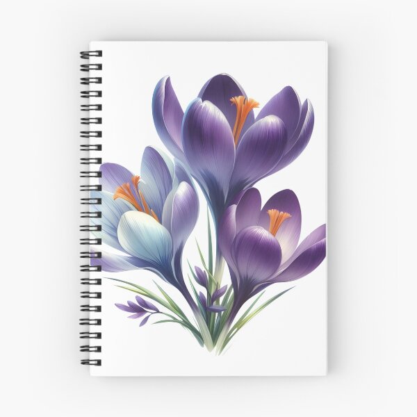 Item preview, Flower Crocus designed and sold by KookyStudioArt.