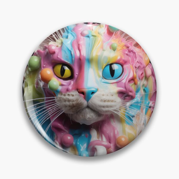 Item preview, Cat Ice cream art designed and sold by nomiraclehere.
