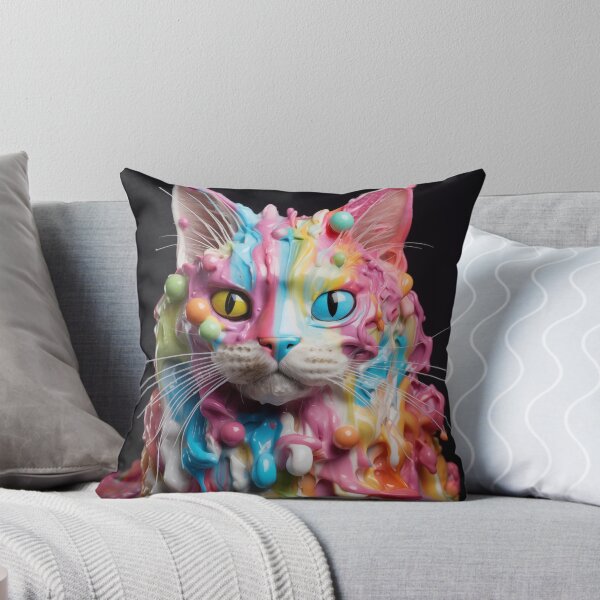 Item preview, Cat Ice cream art designed and sold by nomiraclehere.