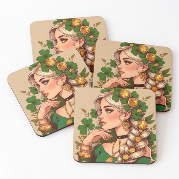 Item preview, Italian Belle: Shamrock Crowned designed and sold by LyssasMindArt.