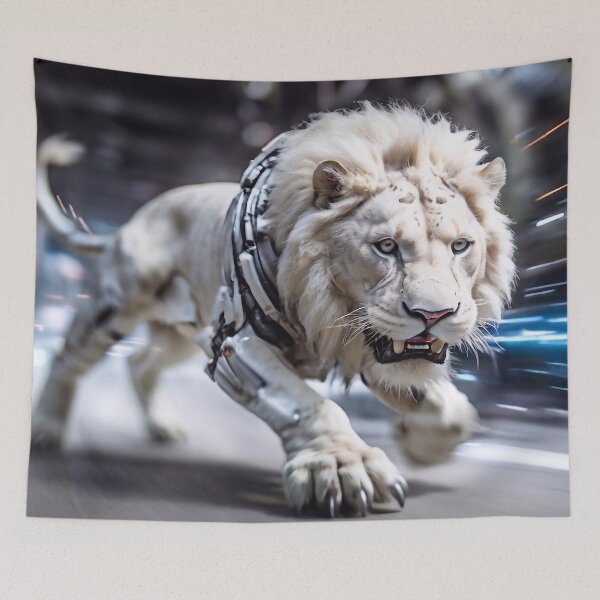 Item preview, Cyber ​​technological lion designed and sold by M-Y-A-R-T-.