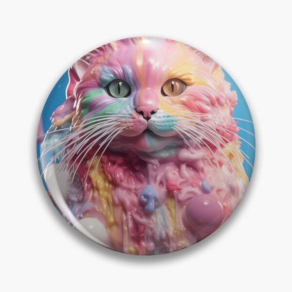 Item preview, Cat Ice cream art designed and sold by nomiraclehere.