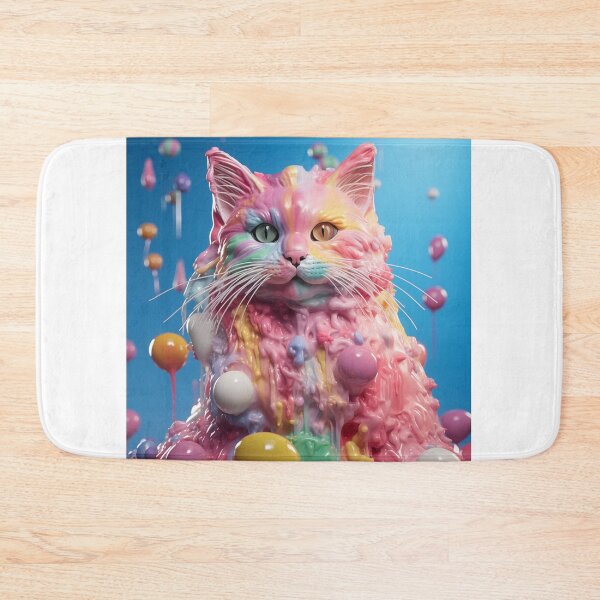 Item preview, Cat Ice cream art designed and sold by nomiraclehere.
