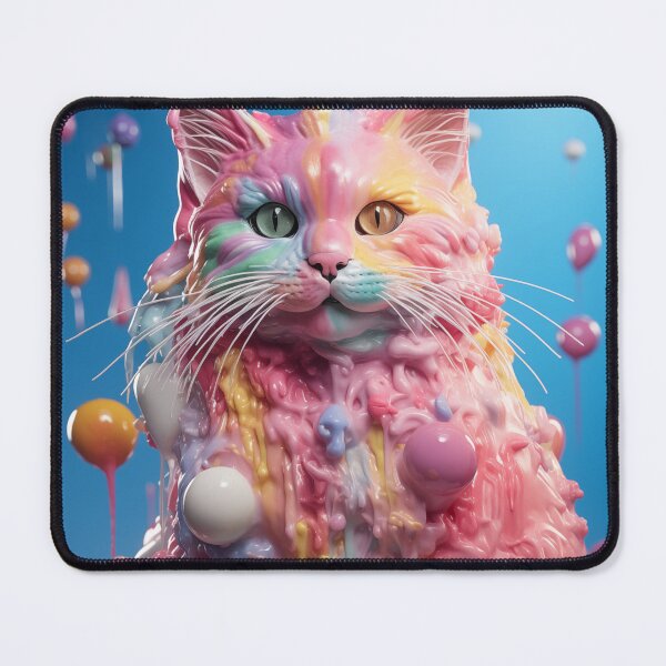 Item preview, Cat Ice cream art designed and sold by nomiraclehere.