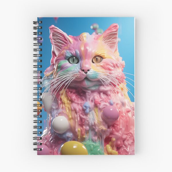 Item preview, Cat Ice cream art designed and sold by nomiraclehere.