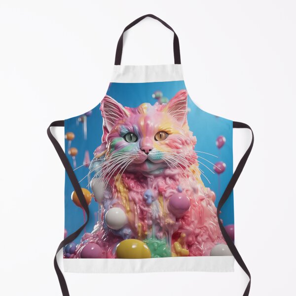 Item preview, Cat Ice cream art designed and sold by nomiraclehere.