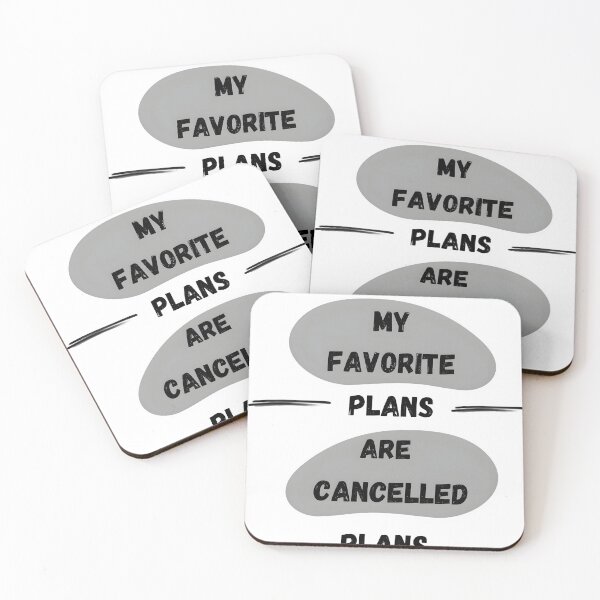 Item preview, My favorite plans are cancelled plans designed and sold by StickerStyleHub.