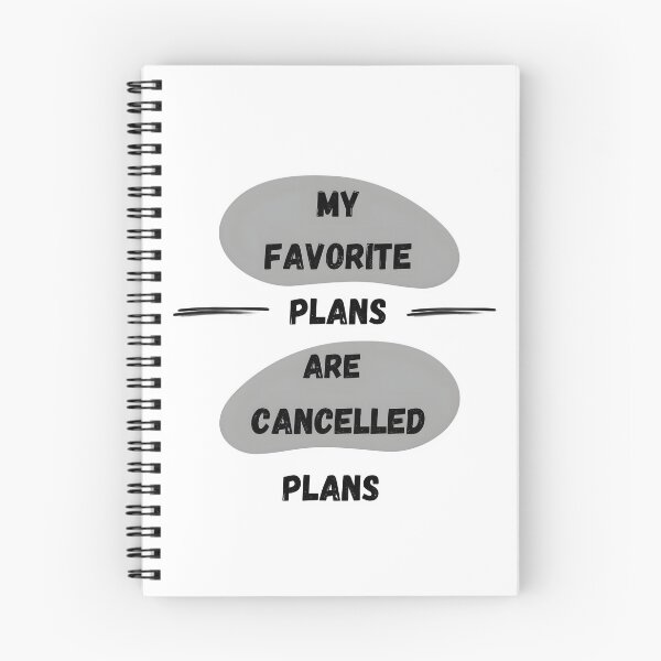 Item preview, My favorite plans are cancelled plans designed and sold by StickerStyleHub.