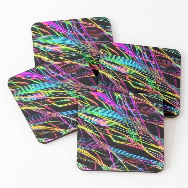 Item preview, Neon Abstract 2 designed and sold by Zendragon-Store.