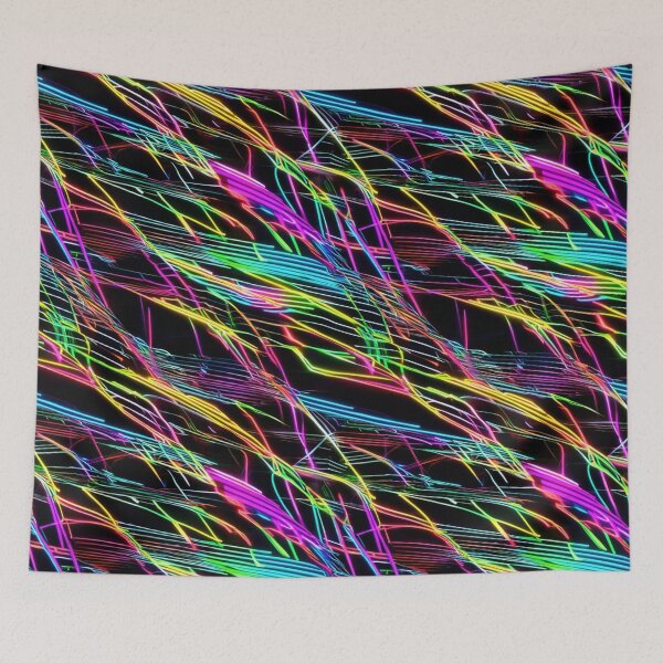 Item preview, Neon Abstract 2 designed and sold by Zendragon-Store.