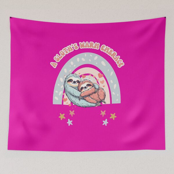Item preview, a sloth's warm embrace designed and sold by ManikRaja.