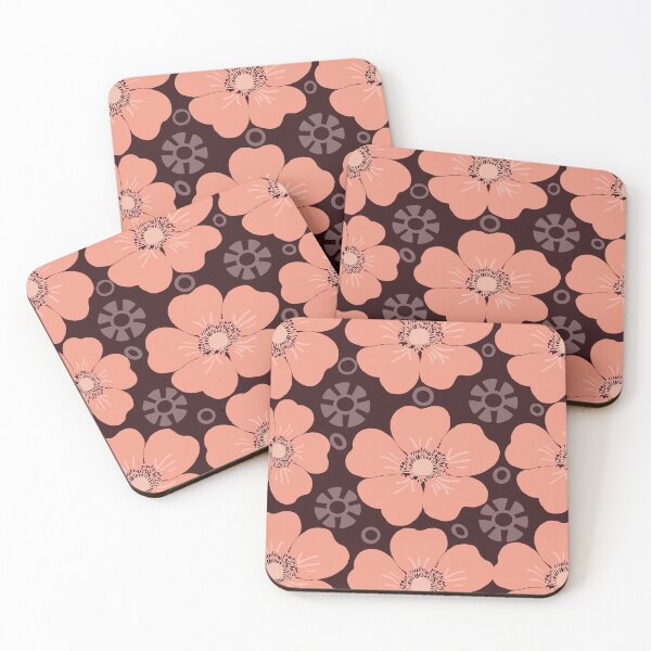 Item preview, Earthy aesthetic retro floral art pattern. designed and sold by Meteryards.