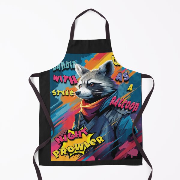 Item preview, Stylish Raccoon Urban Adventure Poster designed and sold by Galusik.