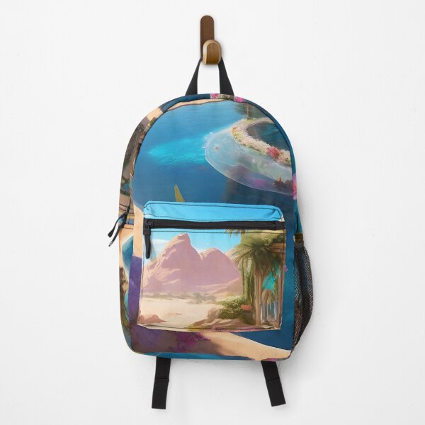 Item preview, Desert Oasis With Clear Sky designed and sold by DemureArtsy.