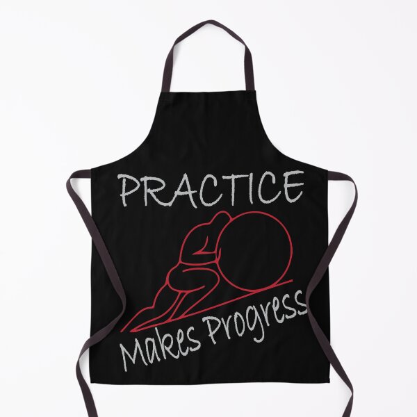 Item preview, Motivational Positive Quote Practice Makes Progress Gifts designed and sold by MAEN00.