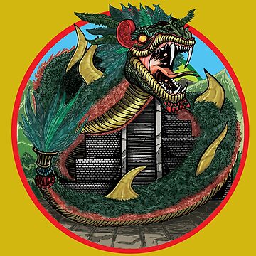 Artwork thumbnail, Quezacoatl Watching by FBWashington