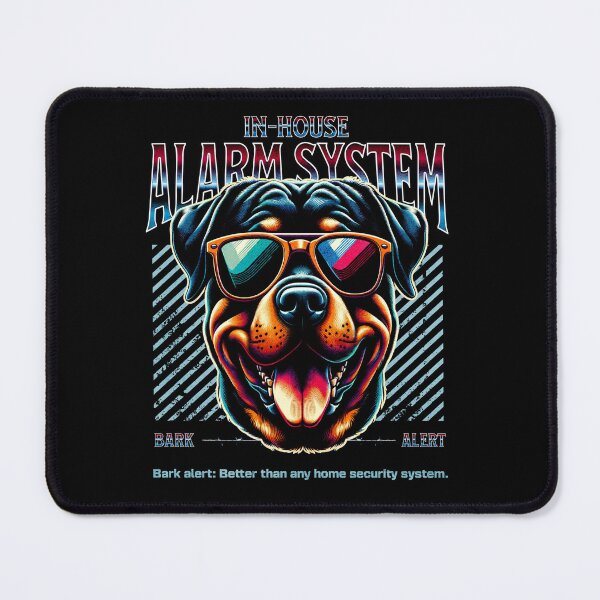 Item preview, Bark Alert Rottweiler Dog designed and sold by RedDesignSyc.