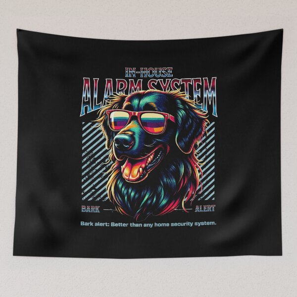 Item preview, Bark Alert Retriever Dog designed and sold by RedDesignSyc.