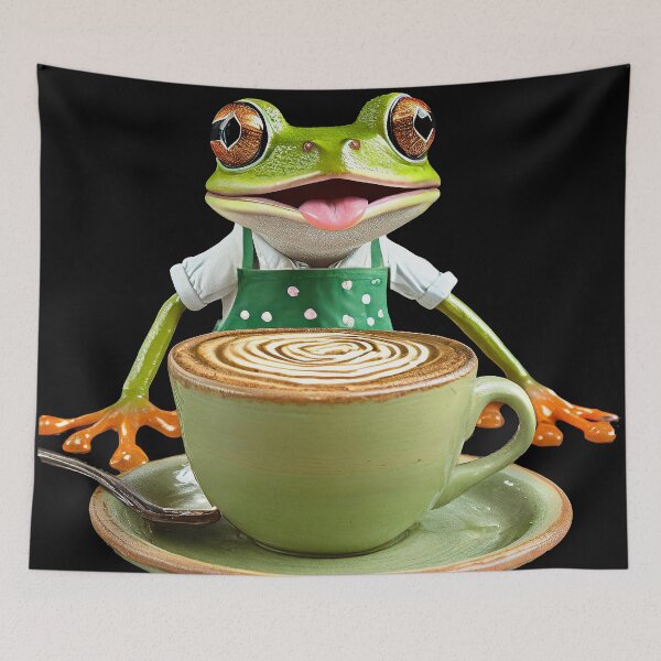 Item preview, Frog Serving Coffee designed and sold by Praphul Garg.