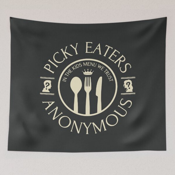 Item preview, Picky Eaters Anonymous designed and sold by Olivia Ossege.