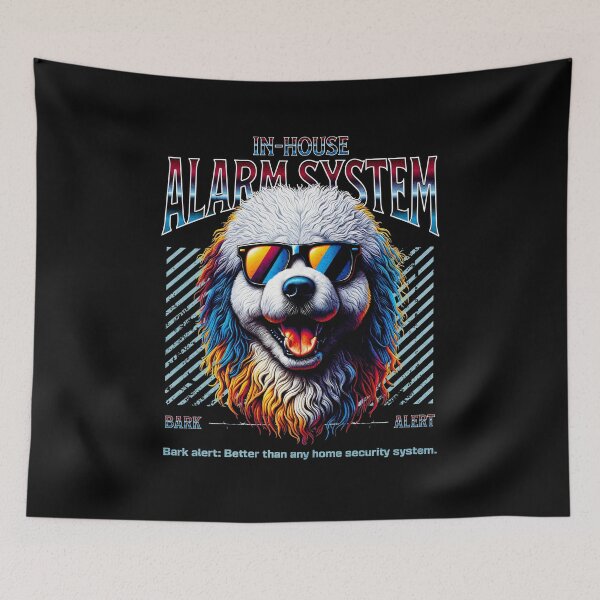 Item preview, Bark Alert Puli Dog designed and sold by RedDesignSyc.