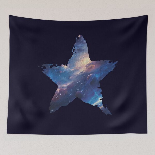 Item preview, Cosmic Silhouette - Celestial Star Design designed and sold by Sir Meow Meow.