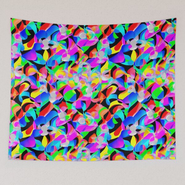 Item preview, Neon Abstract 5 designed and sold by Zendragon-Store.